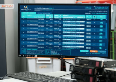 ITAD Wiping in nesevo HQ in Hörbranz