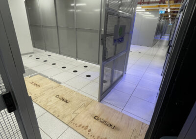 Rack installation in Sydney by the nesevo Australia team