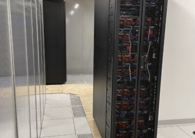 Rack installation in Sydney by the nesevo Australia team