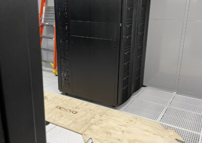 Rack installation in Sydney by the nesevo Australia team