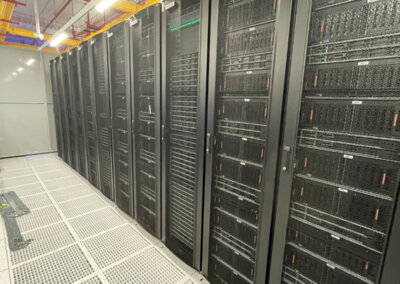 Rack installation in Sydney by the nesevo Australia team