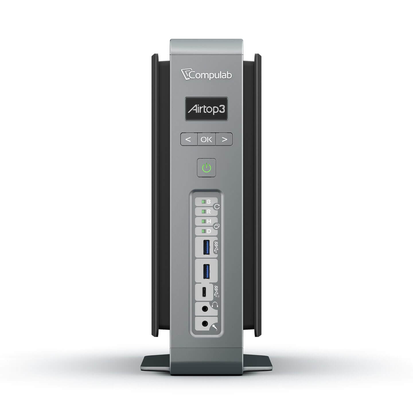 Compulab_Airtop3_PC_00002 Compulab Airtop3 fanless PC, front panel with display and USB ports